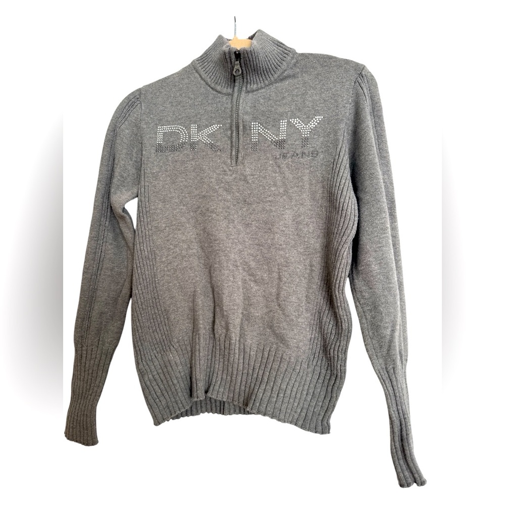DKNY Jeans ladies half zip pullover sweater